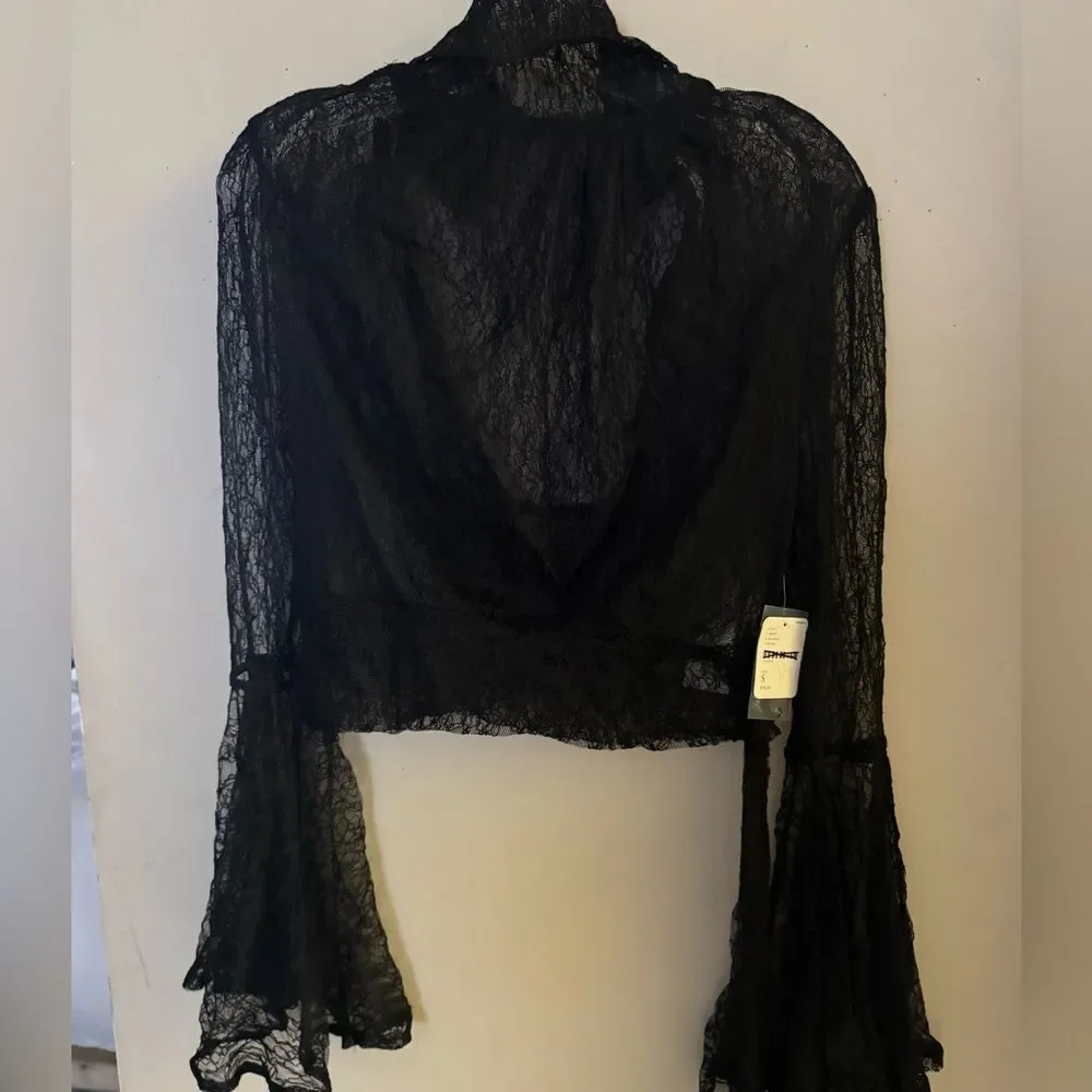 Free People Rule Breaker top black